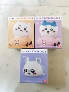 ちいかわフレンズ3 くるまブーイ 3点セット