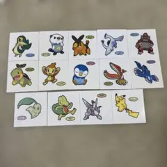 ポケモンパンデコキャラシール 218弾 14枚セット 30周年記念デザイン