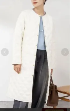 【未使用】トラディショナルウェザーウェア　アークリーロング　オフホワイト　36