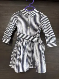 Ralph Lauren ストライプ ワンピース 12M