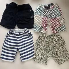 ブリーズ✳︎ハーフパンツ✳︎ヒョウ柄✳︎ボーダー✳︎チェック✳︎130センチ✳︎