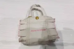 ＊新品・未使用＊ ジルスチュアート　ミニフリルトートバッグキーホルダー2