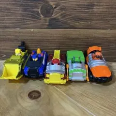 パウパト　ミニカー 5台セット