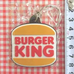 バーガーキング★オレンジ★ラバーキーホルダー★アメリカン雑貨★アメキャラのサムネイル