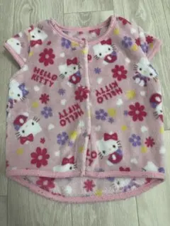 ハローキティ フリースベスト スリーパー　90サイズ