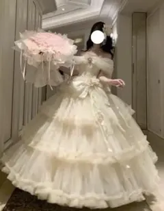 ♡ウェディングドレス♡ ドレス 結婚式 パーティー パニエ