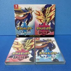 ポケットモンスター ソード・シールド ダブルパック Switch版 外箱付き美品