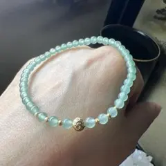 立田暁子 K18YGビーズ ローマングラス ジュエリーライン リング