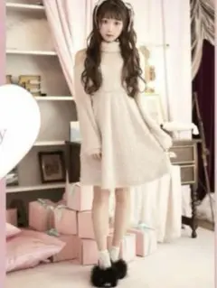 Honey Cinnamon ハニーシナモン 大谷映美里コラボ ニットワンピース