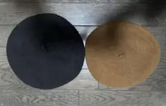 ベレー帽　2点セット