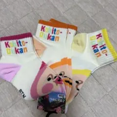 新品未使用☆こびとづかん　靴下　3足　　15-20cm