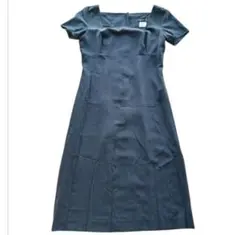 agnès b. アニエスベー ダークグレー 半袖ワンピース 36