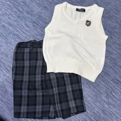 COMME CA ISM ベスト&ショートパンツ 100cm