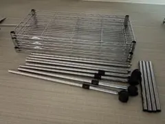 スチールラック 5段　約75x35x160