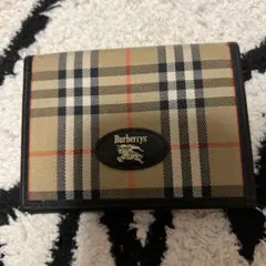 Burberrys チェック柄 パスケース