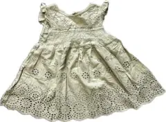 アイボリー 刺繍入り コットンチュニック　プティマイン petitmain