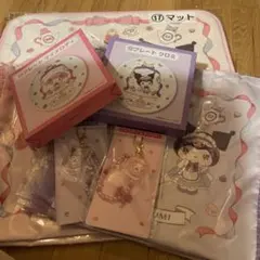 メロクロ マイメロディ クロミ 一番くじ 7点セット トート プレート マット