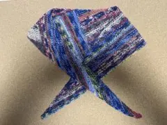 オパール毛糸　ハンドメイド　ミニマフラー　ソフィースカーフ