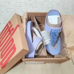 希少 未使用 fitflop RUMBA トングサンダル ラベンダーのサムネイル