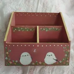 【ラスト1点限り】ハンドメイド　シマエナガ　鳥　グッズ　雑貨