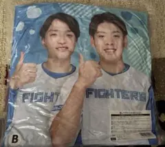 日本ハム ファイターズ　推しペアオリジナルクッション 山崎福也 × 伏見寅威 日本ハムファイターズ推しペアオリジナルクッション 伏見寅威 山﨑福也