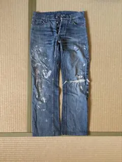 本人期 HELMUT LANG ヘルムートラング PAINTER JEAN 32 - メルカリ