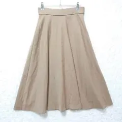 アーヴェヴェ フレアスカート ロング 着回し シンプル エレガント カジュアル