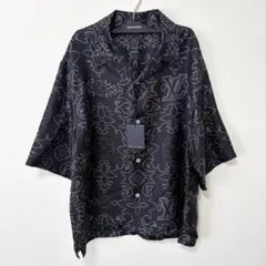 【未使用】ルイヴィトン モノグラム アラベスク シルクシャツ 4L タグ付きのサムネイル