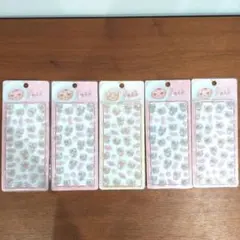 【新品】きゅるる ぷくぷくキャンディシール まとめ売り5枚ボンボンドロップシール