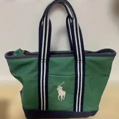 Ralph Lauren 緑色 トートバッグ