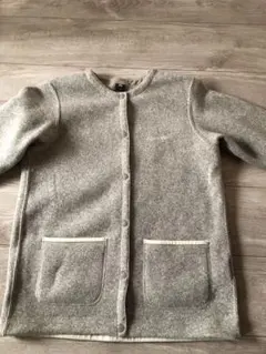 mont-bellクリマプラスニットカーディガン　女性用　アイボリー　Mサイズ