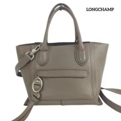 LONGCHAMP ロンシャン ショルダーハンドバッグ 2way メールボックス