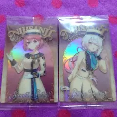 にじさんじ ウエハース 笹木咲 椎名唯華 さくゆい 2種