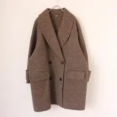 Mila owen／ミラオーウェンハーフ丈　Aラインコート　ウール Mila Owen（ミラオーウェン）の「接結ハーフ丈Aラインコート（その他