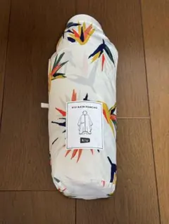 あ*な様 Kiu レインポンチョ 花柄 フード付き