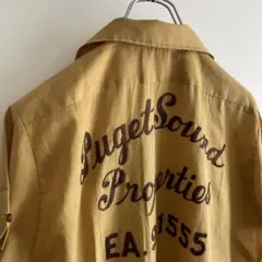 ヴィンテージ ボーリングシャツ Hilton USA 製 70s