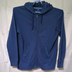 UNIQLO メンズ アウター トップス パーカー ブルー ネイビー