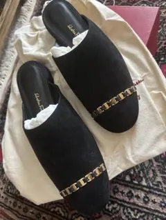 (未使用)フェラガモ・Salvatore Ferragamo・サンダルBLACK