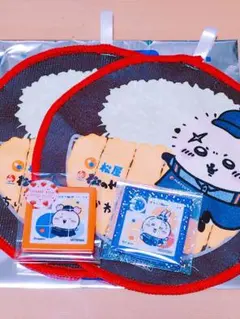 松屋 ちいかわ ハンドタオル パズル セット