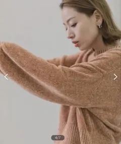 【SONNY LABEL】モールヤーンニットプルオーバー