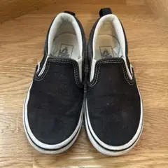VANS キッズ スリッポン ブラック