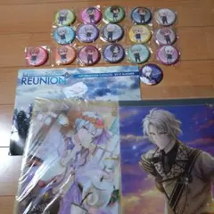 アイナナ 2ndライブ REUNION 特典缶バッジ カタログ クリアファイル