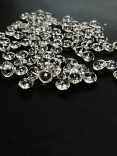 【水晶ソロバンカット】40個　在庫限り 天然石 ビーズ パワーストーン