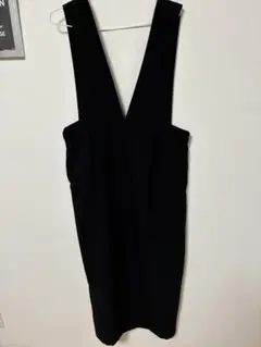 AMERICAN HOLIC Vネック ジャンパースカート ブラック Lのサムネイル