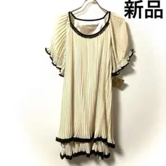 Dorry Doll 【38】プリーツワンピース♡ドレス♡ゆったり♡新品のサムネイル