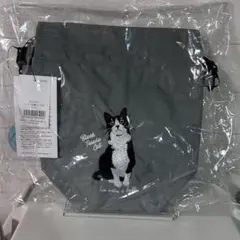 新品 刺繍コードショルダーバッグ ハチワレ猫 2way