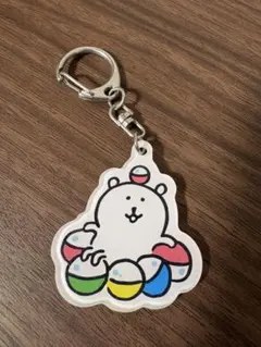 自分ツッコミくま　アクリルキーホルダー