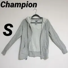 Champion チャンピオン グレー パーカー 【S】　レディース　海外古着✨