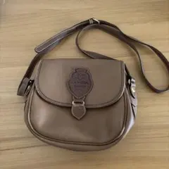 LANCEL 란셀 숄더백 브라운 대각선 매달려 가죽 가죽