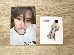 NCT WISH POPPOP シオン トレカ ステッカー WICHU ver.